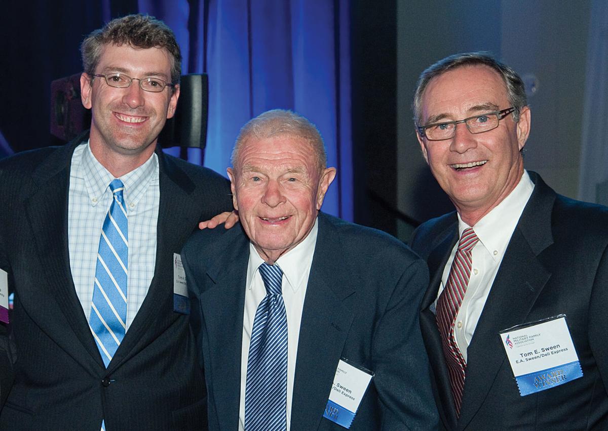 Chairman of the Board, Tom E. Sween with President/Chief Executive Officer, Tom H. Sween and Earl A. Sween