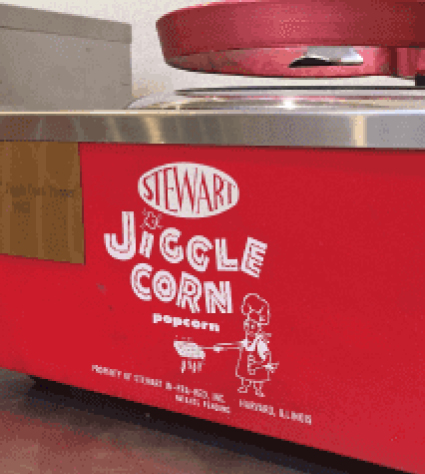 Stewart Jiggle Corn Popcorn machine