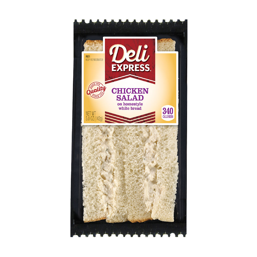 Deli Express chicken salad sandwich
