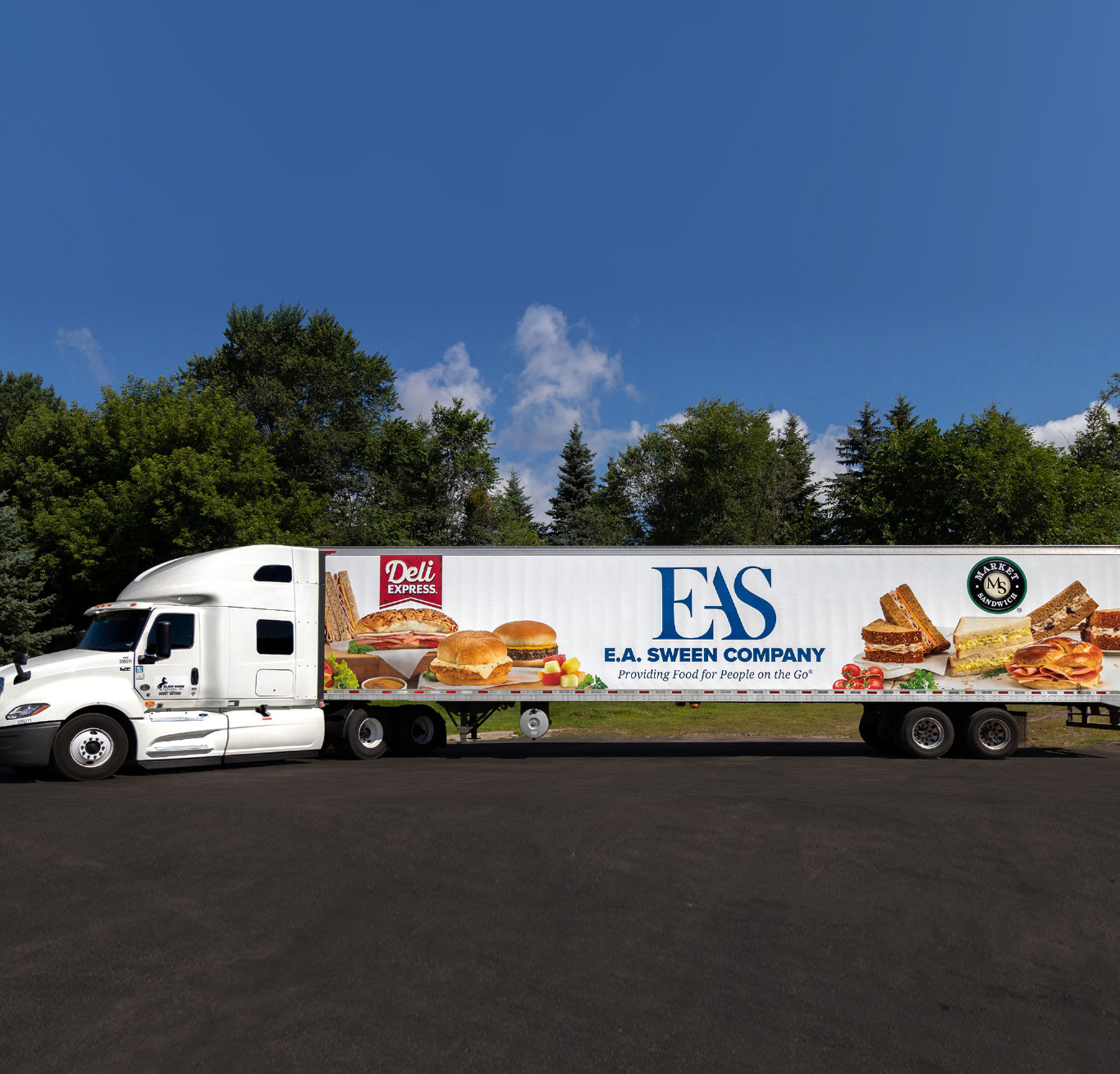 E.A. Sween Distribution truck