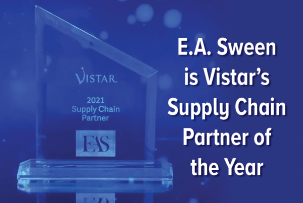 E.A. Sween is Vistar's Supply Chain Partner of the Year